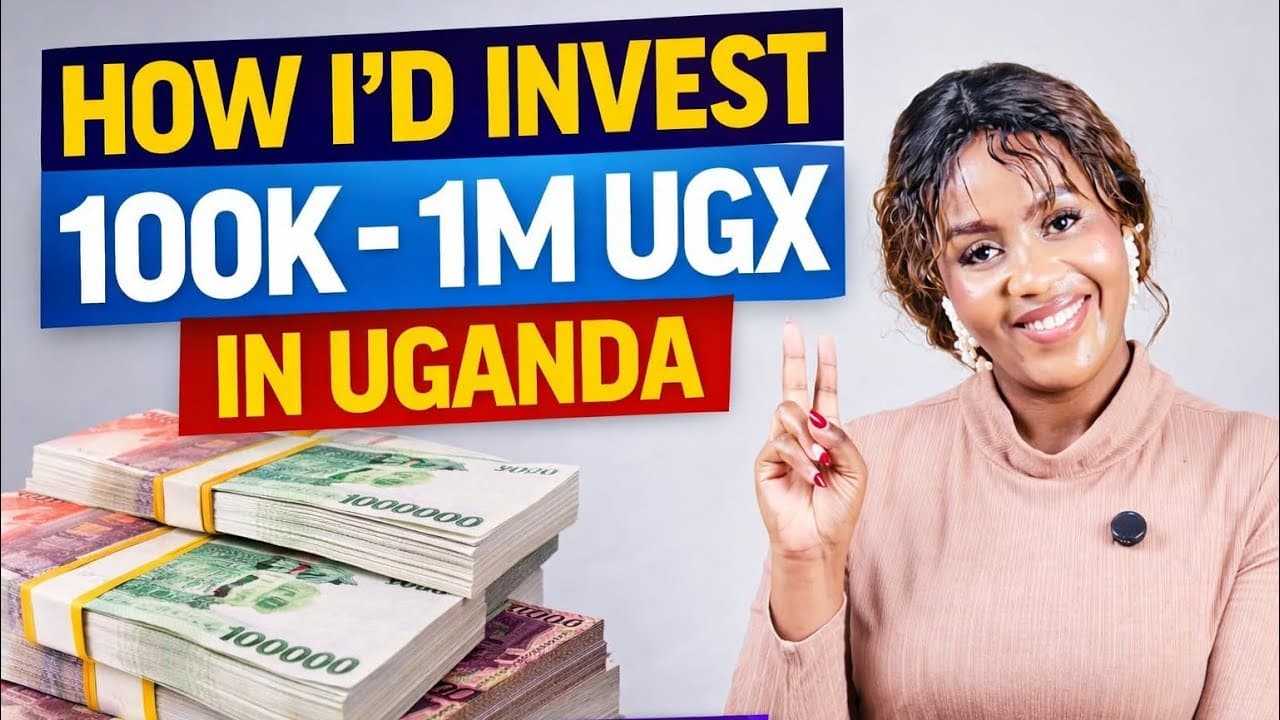 How to Invest 100k to 1 Million UGX in Uganda: Beginner Blueprint